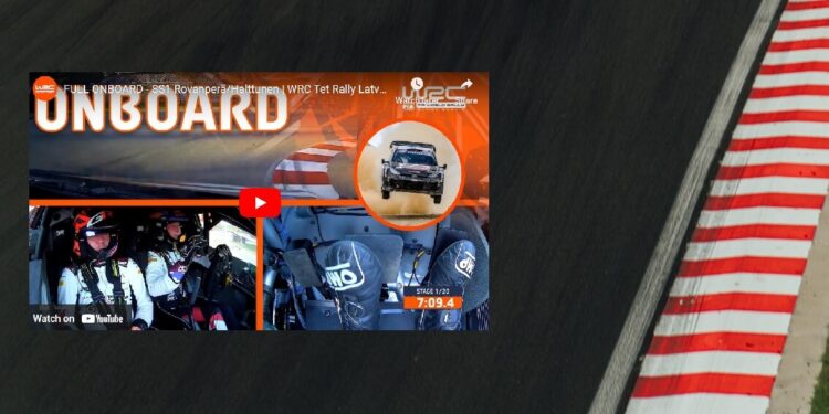 Kalle Rovanperä asfaltilla