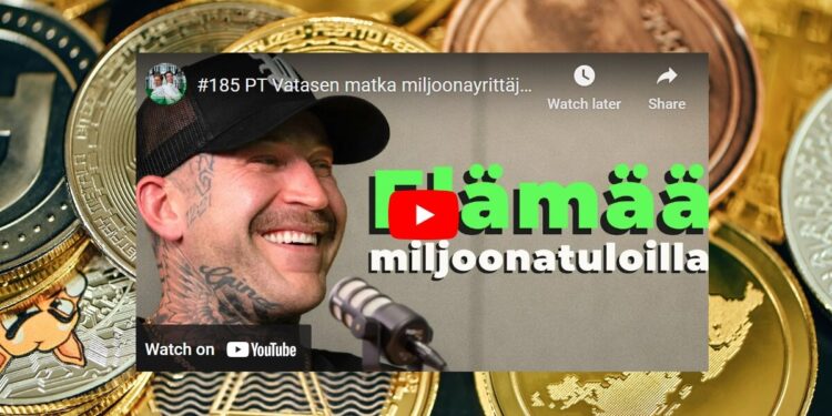 PT Vatasen sijoitukset indeksirahastoissa ja kryptoissa