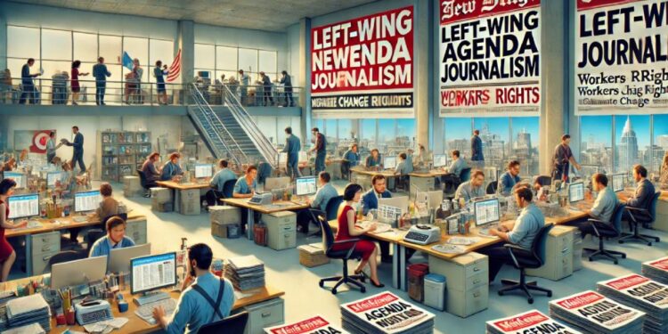 Vasemmistolainen agendajournalismi rehottaa